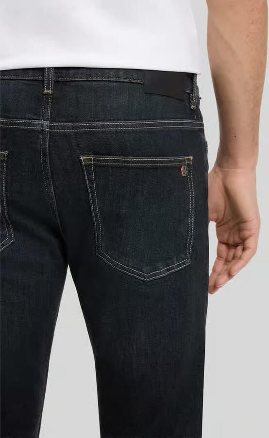 Boss Orange Slim fit jeans van katoenmix in 5-pocketmodel