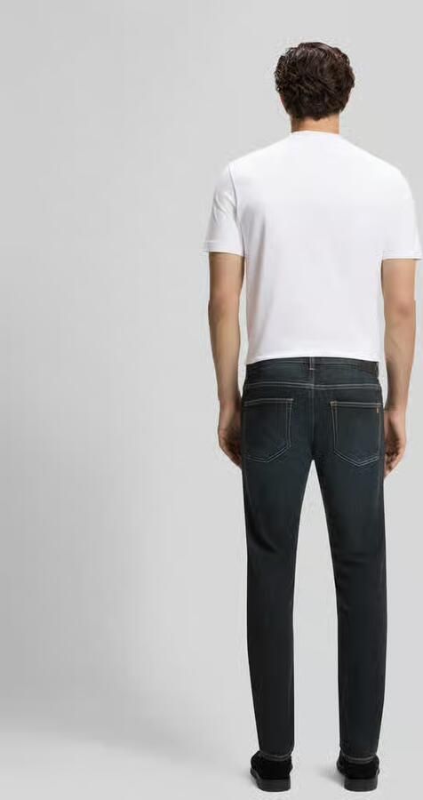 Boss Orange Slim fit jeans van katoenmix in 5-pocketmodel - Foto 3