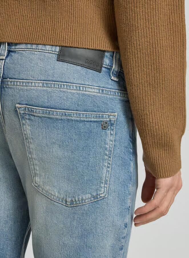 Boss Orange Slim fit jeans van katoenmix model 'DELAWARE BO' - Foto 2