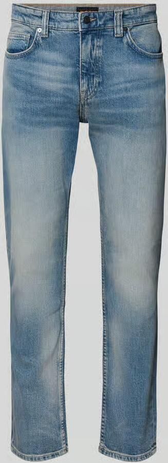 Boss Orange Slim fit jeans van katoenmix model 'DELAWARE BO' - Foto 3