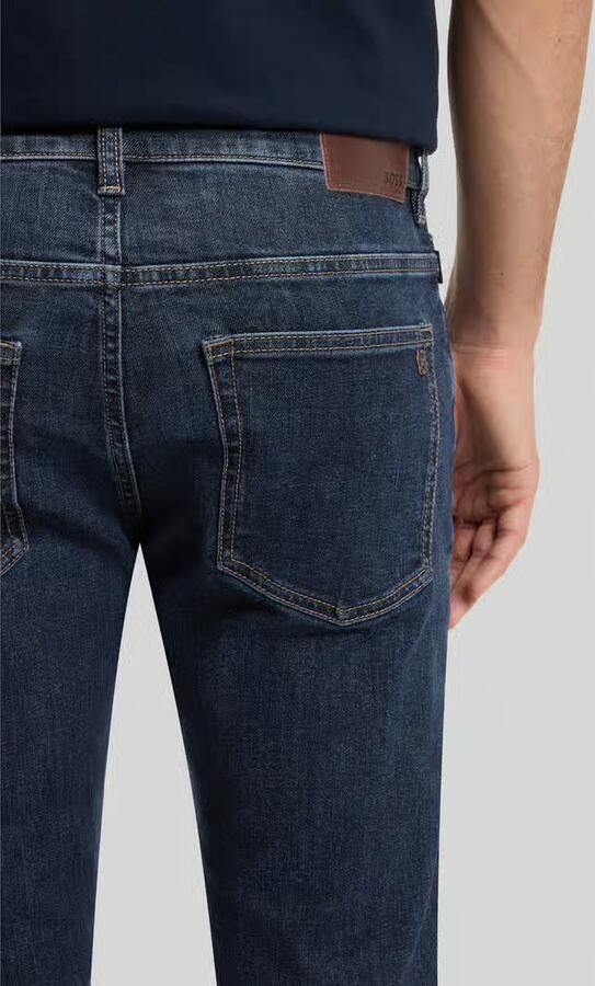 Boss Orange Slim fit Jeans van katoenmix Model 'DELAWARE BO'