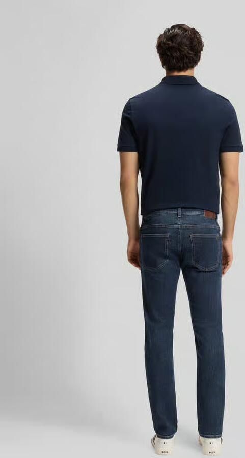 Boss Orange Slim fit Jeans van katoenmix Model 'DELAWARE BO' - Foto 4