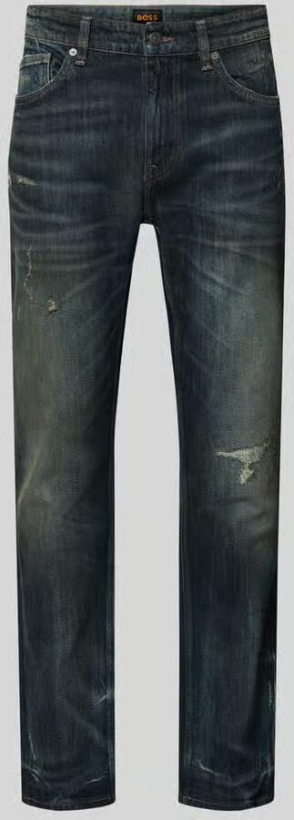Boss Orange Slim fit jeans van katoenmix model 'DELAWARE BO IMAGE' - Foto 2