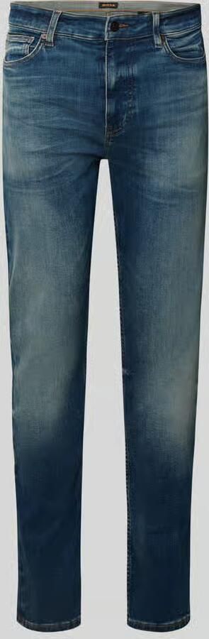 Boss Orange Slim fit jeans van katoenmix model 'DELAWARE'