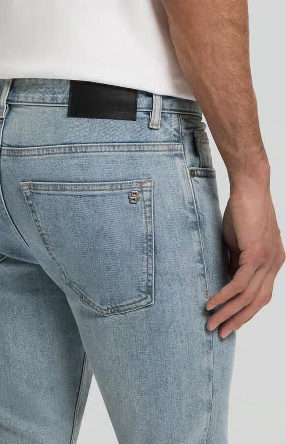 Boss Orange slim fit jeans van katoenmix model 'DELAWARE'