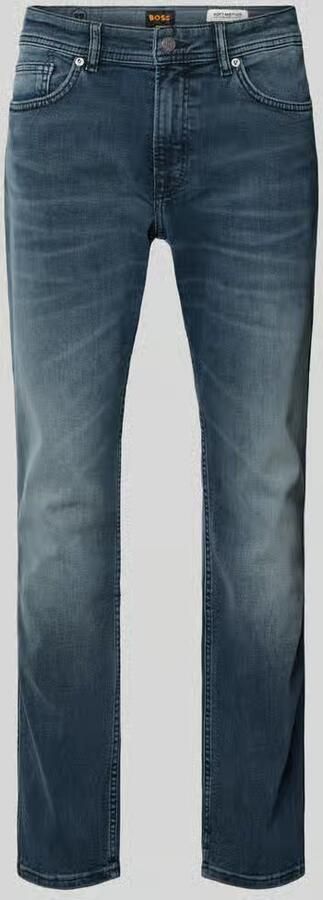 Boss Orange Slim fit jeans van katoenmix model 'DELAWARE' - Foto 3