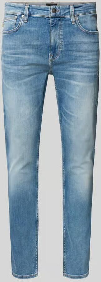 Boss Orange Slim fit jeans van katoenmix model 'DELAWARE' - Foto 2