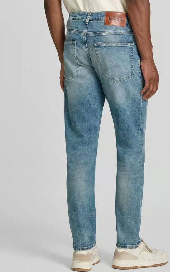 Boss Orange Slim Fit jeans van katoenmix model 'ONYX-2- BO' - Foto 2
