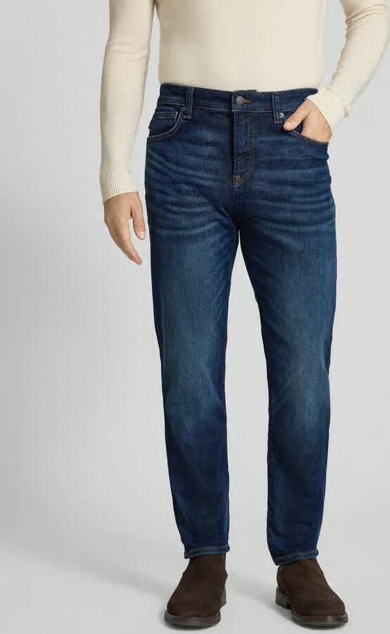 Boss Orange Slim fit jeans van katoenmix model 'ONYX' - Foto 2