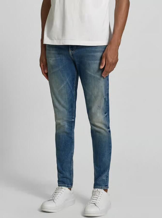 Boss Orange slim fit jeans van katoenmix model 'ONYX' - Foto 2