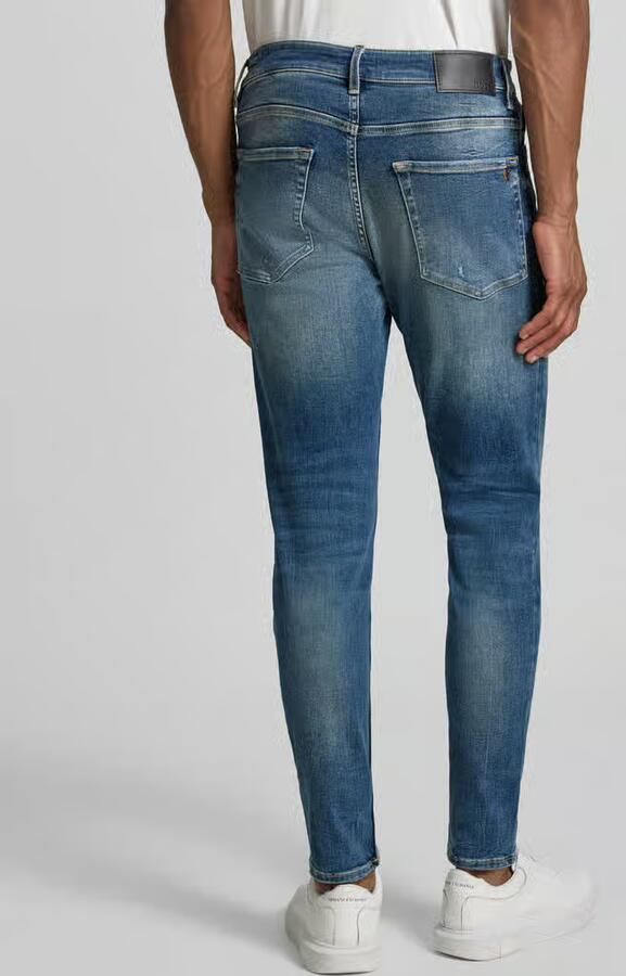 Boss Orange slim fit jeans van katoenmix model 'ONYX' - Foto 3