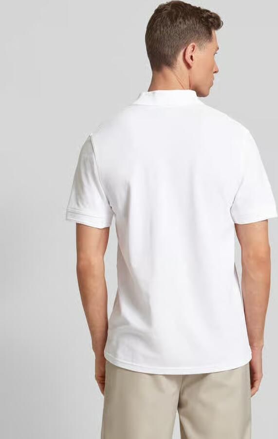 Boss Orange Slim fit poloshirt met korte knoopsluiting model 'Prime' - Foto 8