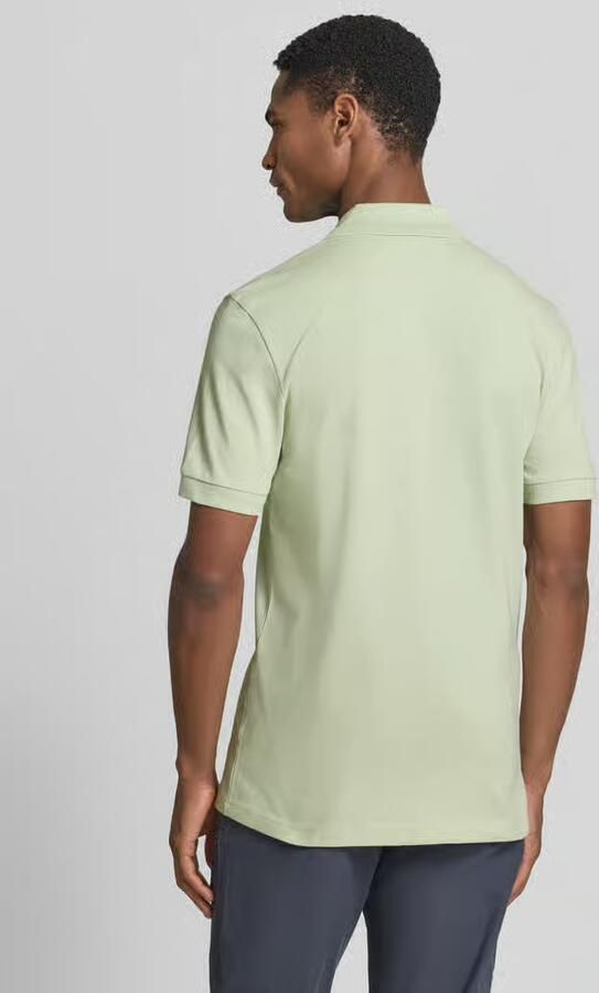 Boss Orange slim fit poloshirt van katoenmix model 'PASSENGER' - Foto 4