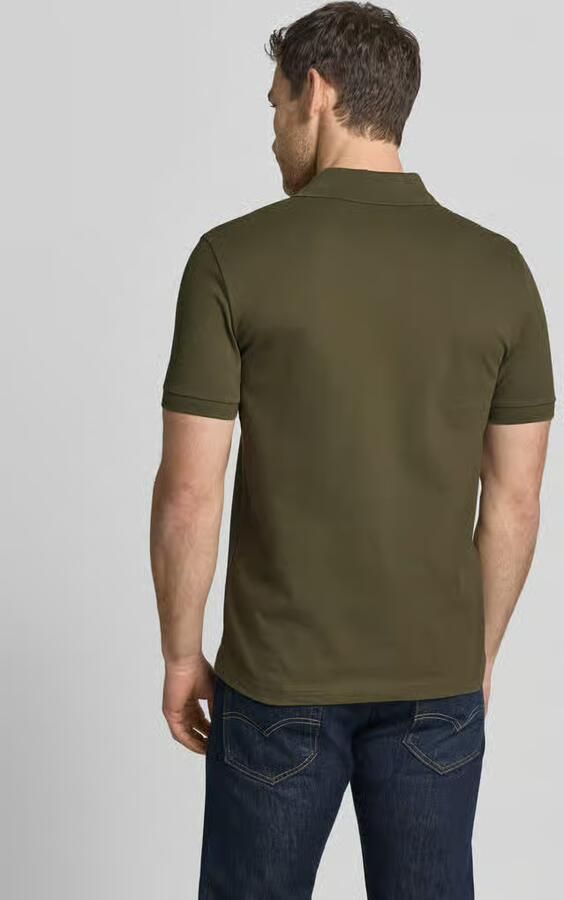 Boss Orange slim fit poloshirt van katoenmix model 'PASSENGER' - Foto 4