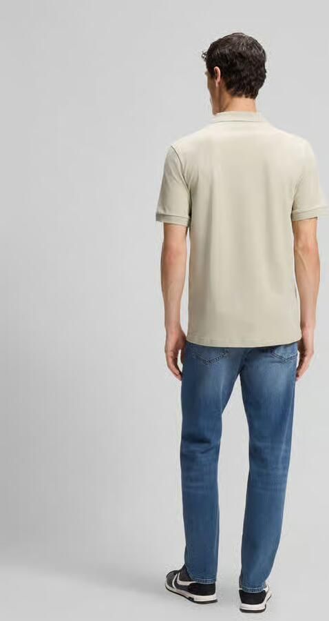 Boss Orange Stijlvolle Beige Polo met Slim Fit en Korte Mouwen Beige Heren - Foto 20