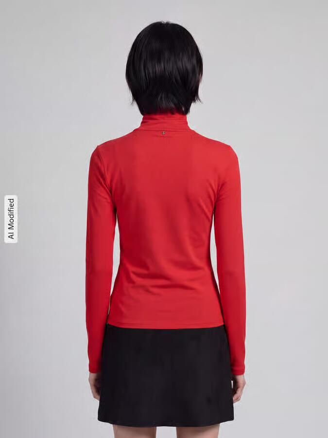 Boss Orange Slim fit shirt met lange mouwen van viscosemix model 'C_ELIANA' - Foto 3