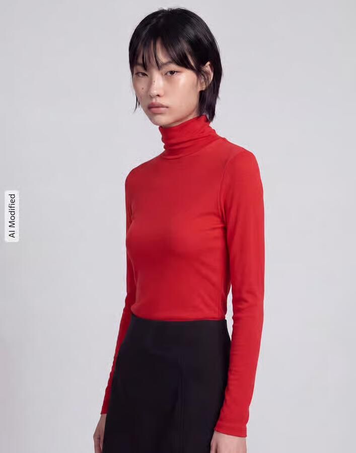 Boss Orange Slim fit shirt met lange mouwen van viscosemix model 'C_ELIANA' - Foto 2