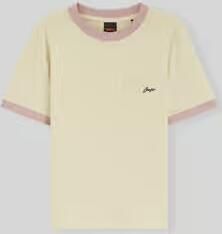Boss Orange slim fit T-shirt van 100% katoen model 'C-EZOE'