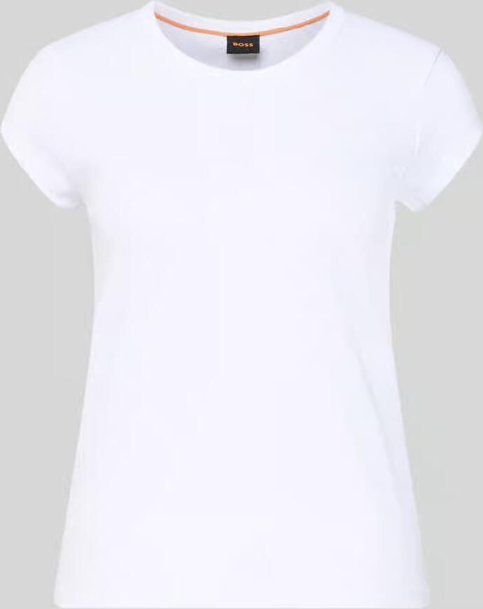Boss Orange Slim fit T-shirt van Katoenmix Model 'C_ECUTE' - Foto 2