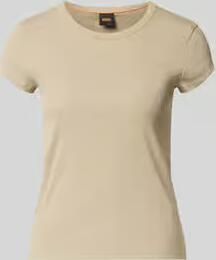Boss Orange Slim fit t-shirt van katoenmix model 'C_Ecute'