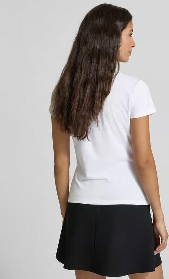Boss Orange Slim fit T-shirt van puur katoen