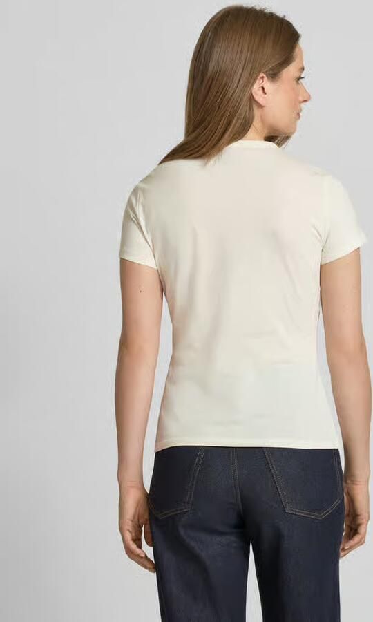 Boss Orange Slim fit T-shirt van puur katoen