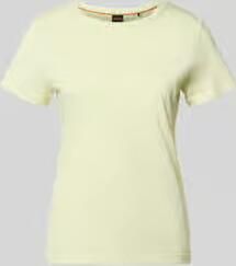 Boss Orange slim fit T-shirt van puur katoen model 'ELOVE_EMBRO'