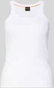 Boss Orange Slim fit Tank Top van Katoenmix Model 'C_EPETITE'