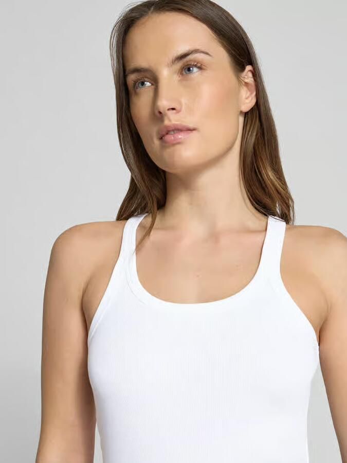 Boss Orange Slim fit tanktop van katoenmix model 'C_EPETITE' - Foto 2