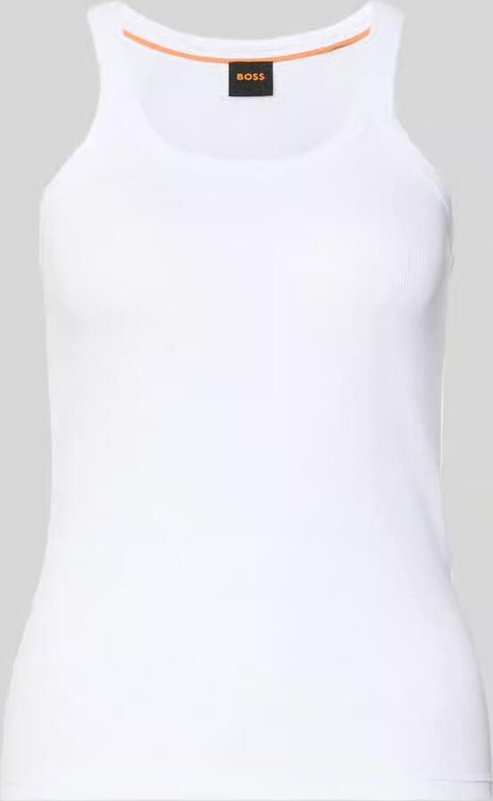 Boss Orange Slim fit tanktop van katoenmix model 'C_EPETITE'