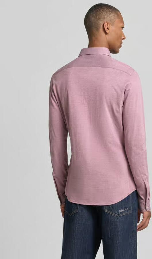 Boss Orange Slim fit vrijetijdsoverhemd van pure katoen model 'Mysoft_2' - Foto 2