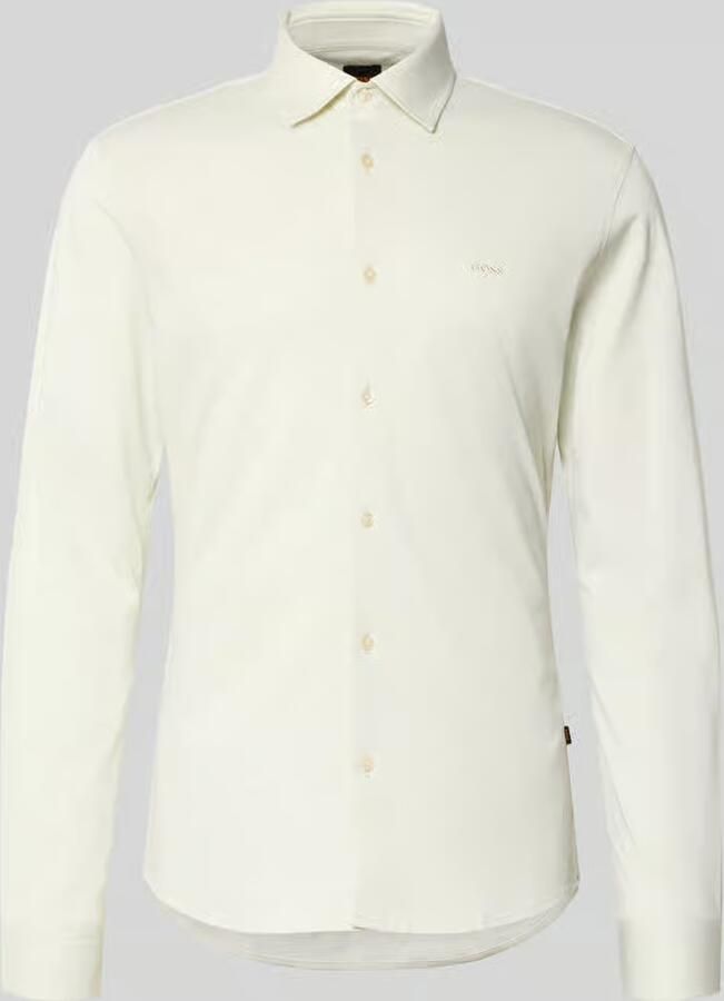 Boss Orange Slim fit vrijetijdsoverhemd van puur katoen model 'MYSOFT_2' - Foto 2