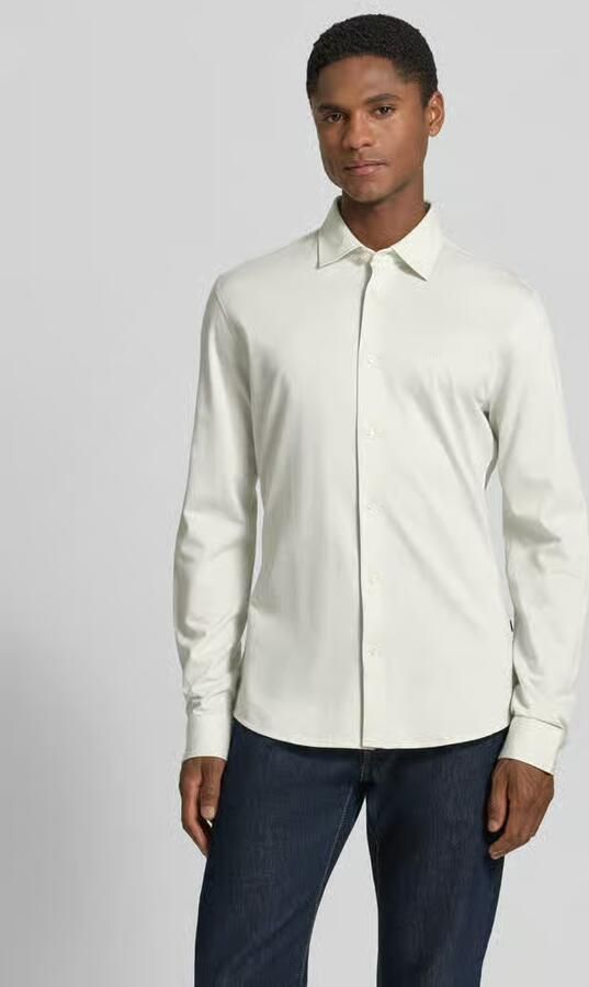 Boss Orange Slim fit vrijetijdsoverhemd van puur katoen model 'MYSOFT_2' - Foto 2