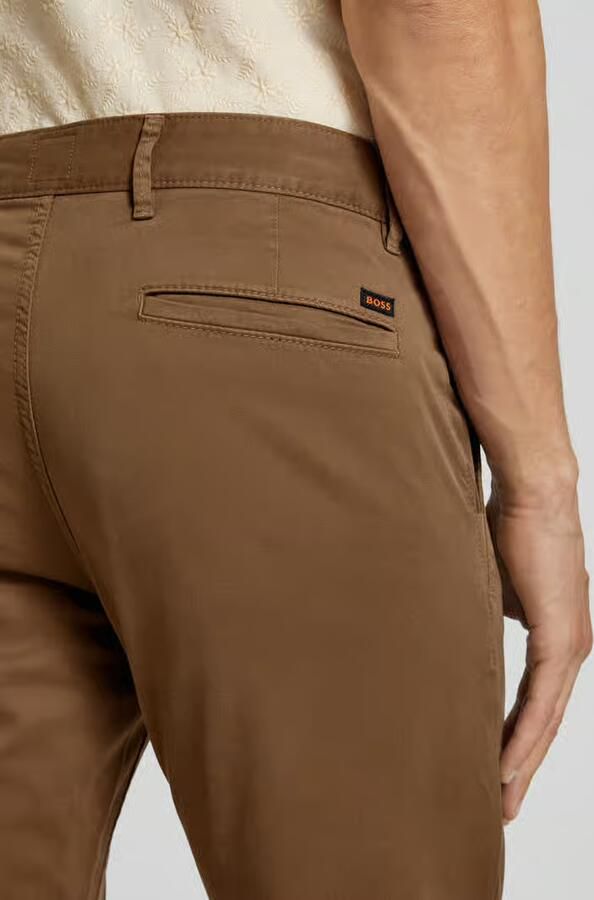 Boss Orange Stijlvolle Broeken voor Mannen Brown Heren - Foto 5