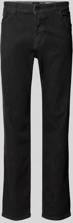 Boss Orange straight fit jeans met gabardine-look