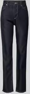 Boss Orange Straight fit jeans van een mix van katoen en lyocell model 'C_ADA SLIM HR 1.0'
