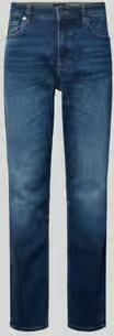 Boss Orange straight fit jeans van katoenmix model 'OGDEN BO S-MILE'