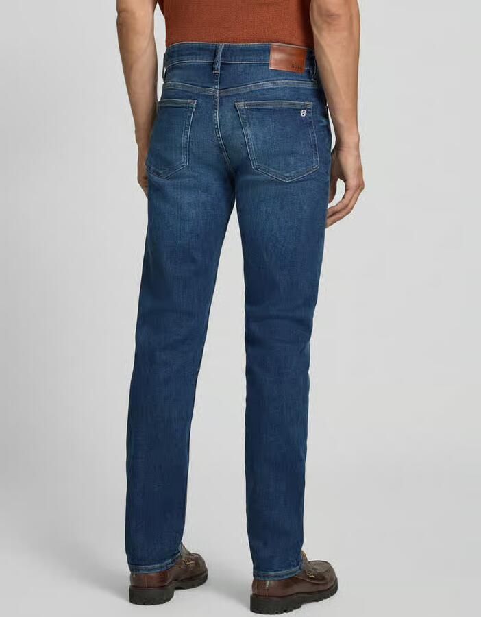 Boss Orange straight fit jeans van katoenmix model 'OGDEN BO S-MILE' - Foto 3