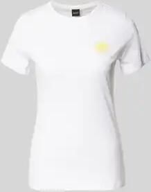 Boss Orange T-shirt met labelprint model 'Elogo'