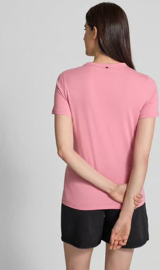 Boss Orange T-shirt met labelprint model 'Elogo'