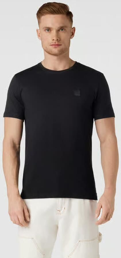 Boss Orange T-shirt Tales met boss-borduursel op de borst - Foto 12