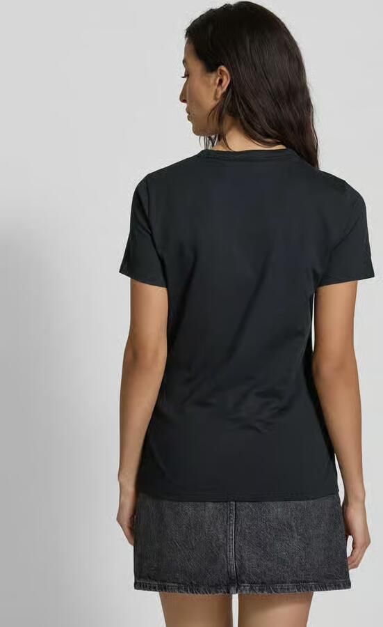 Boss Orange T-shirt met labelstitching model 'Elogo' - Foto 2