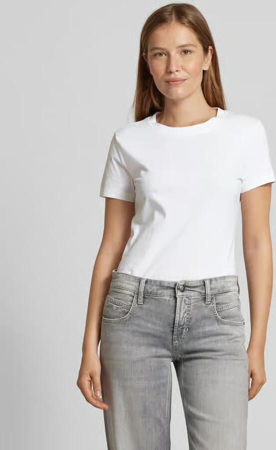 Boss Orange T-shirt met labelstitching model 'Esogo' - Foto 10