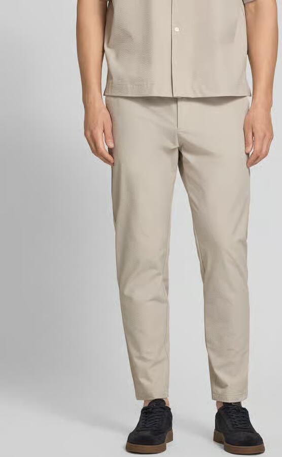 Boss Orange Tapered chino met tunnelkoord - Foto 3