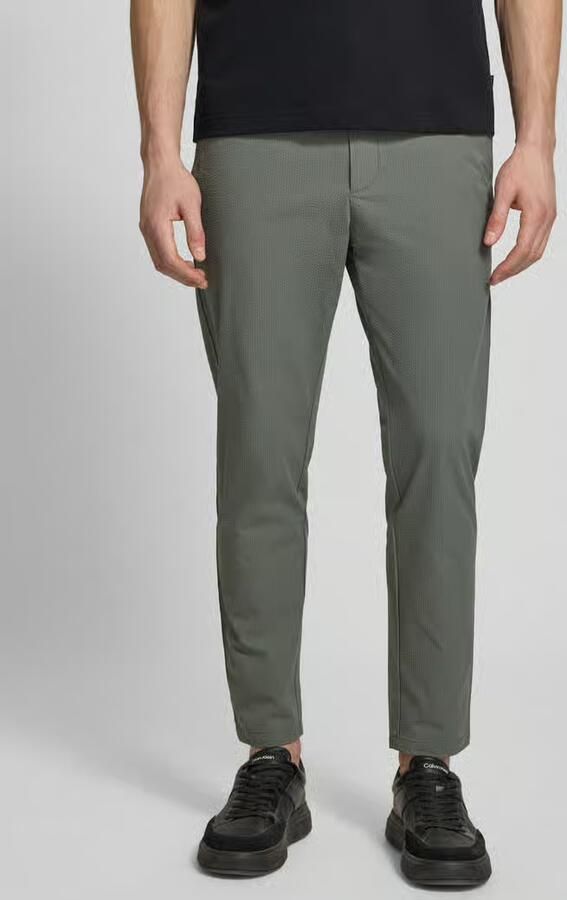 Boss Orange Tapered chino met tunnelkoord - Foto 3