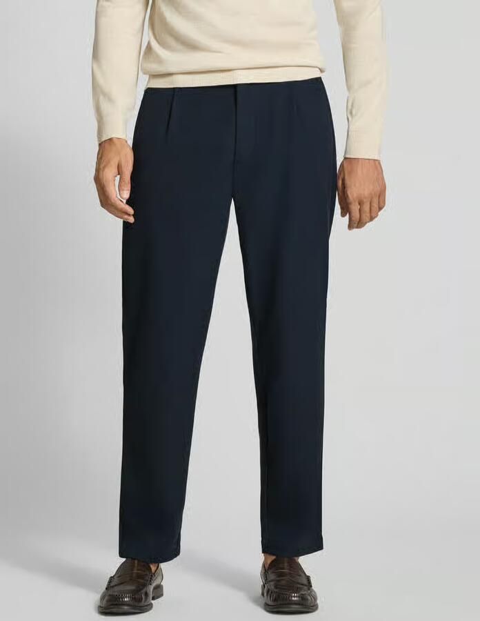 Boss Orange tapered chino met wol model 'Chino' - Foto 3