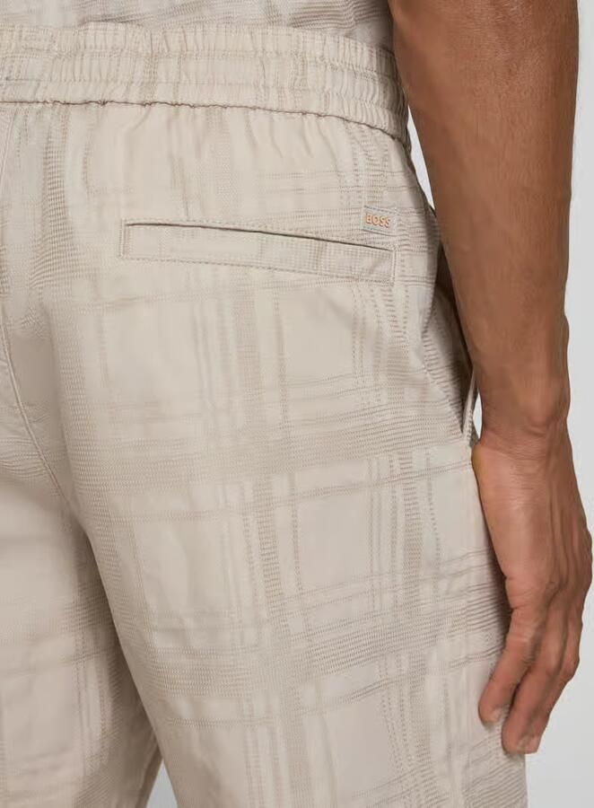 Boss Orange Tapered chino-short van puur katoen model 'SANDREW_6_SHORTS'