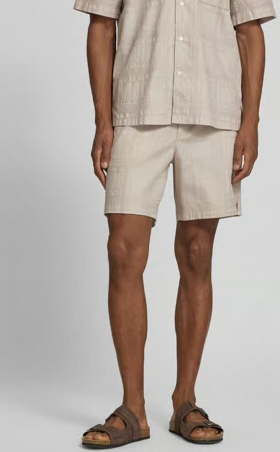 Boss Orange Tapered chino-short van puur katoen model 'SANDREW_6_SHORTS' - Foto 4