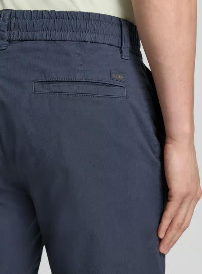 Boss Orange tapered chino-shorts van katoenmix model 'CHINO_TAPERED_DS_3S'