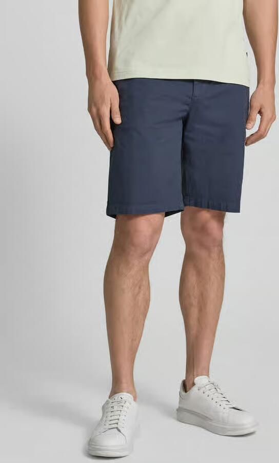 Boss Orange tapered chino-shorts van katoenmix model 'CHINO_TAPERED_DS_3S' - Foto 3